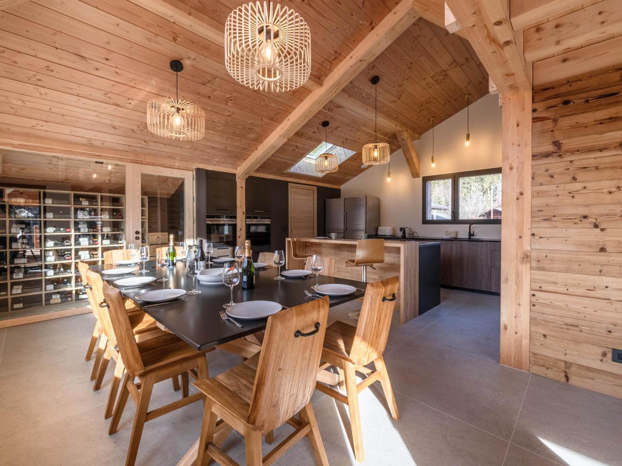 Chalet Spacieux A Avec Jacuzzi Et Parking, Animaux Acceptes - Fr-1-343-259 Chamonix