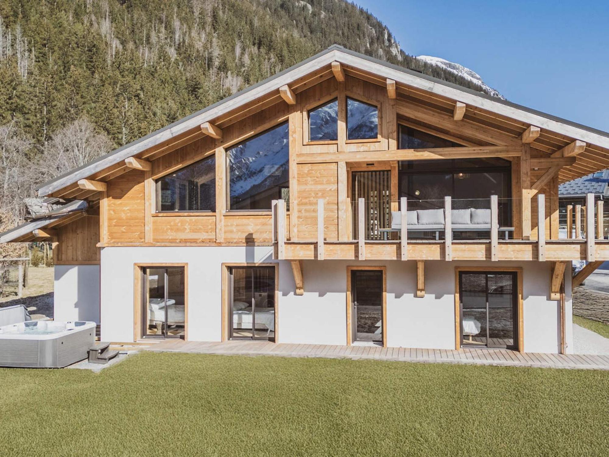 Chalet Spacieux A Avec Jacuzzi Et Parking, Animaux Acceptes - Fr-1-343-259 Chamonix